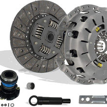 Clutch And Slave Kit Set Compatible With Ranger B2300 B2500 B3000 Bse Xl Xlt Limited Sport Stx Ds 1995-2011 2.3L L4 Gas Dohc 2.5L Gas Sohc L4 3.0L V6 Gas Ovh (Self-Adjusting Clutch Cover; 07-116S)