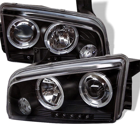 Spyder Auto PRO-YD-DCH05-LED-SM Smoke Halo LED Projection Headlight