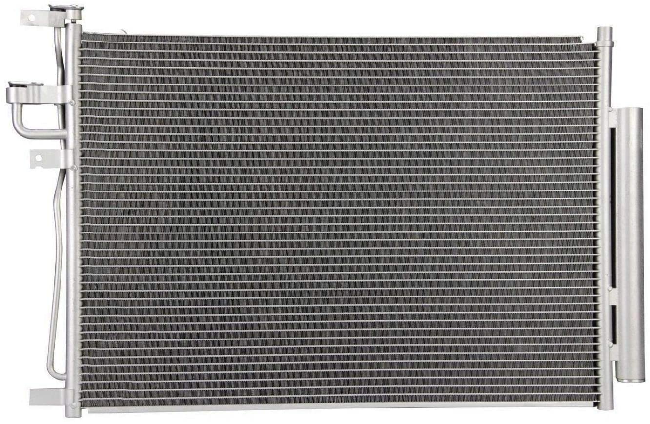 Klimoto Condenser | fits Saturn Vue 2008-2009 2.4L L4 3.5L 3.6L V6 | Replaces GM3030277 20759645 25856345