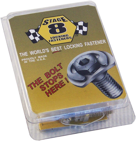Stage 8 8906 Locking Header Bolt Kit with 8mm Bolts for Ford 4.6 and 5.4 Liter Modular Engine
