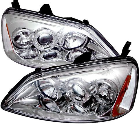 Spyder Auto 444-HC01-AM-C Projector Headlight