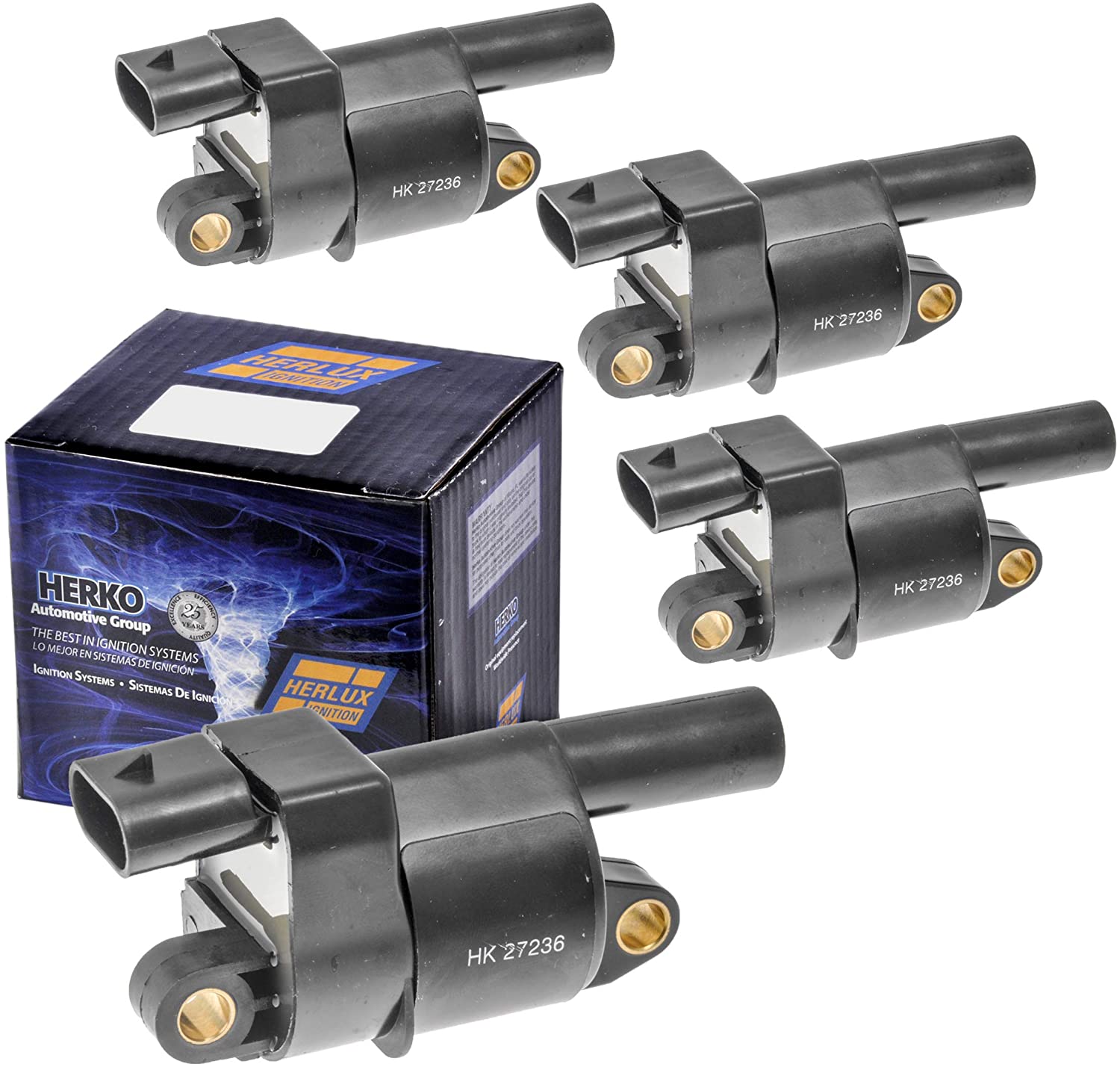 Herko Ignition Coil SET-4 B279 For Chevrolet GMC Cadillac Silverado 2014-2016