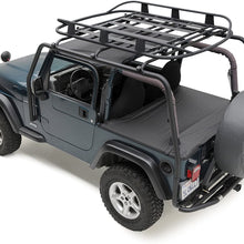 Smittybilt 17185 SRC Rugged Rack, Universal Basket Cargo Carrier for Jeeps, SUVs, Trucks, Cars