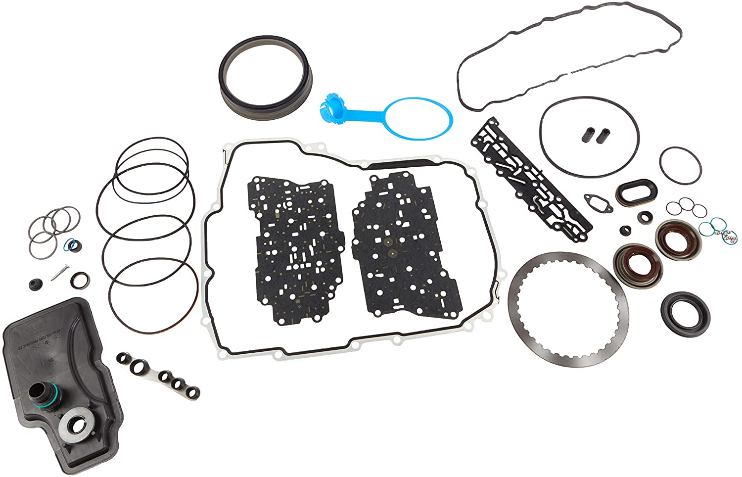 GM Genuine Parts 24291542 Automatic Transmission Service Overhaul Seal Kit with Seals, Filter, Valves, Pistons, Plates, Gaskets, and Hardware