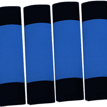 FH Group FH2033BLUE Steering Wheel Cover (Modernistic and Seat Belt Pads Combo Set Blue)