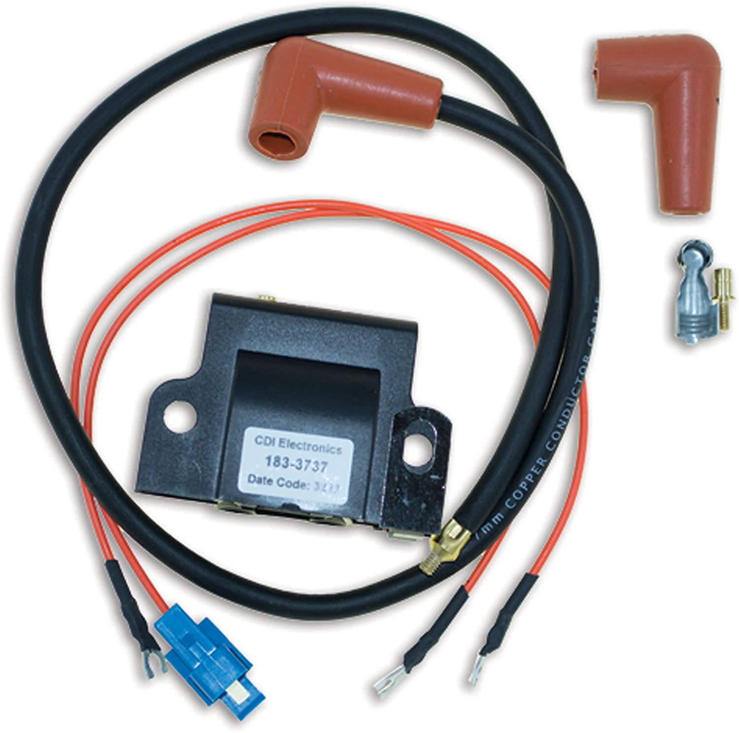 CDI Electronics 183-3737 Johnson/Evinrude Universal Replacement Ignition Coil (1972-2006)
