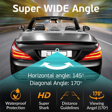 Reversing Vehicle-Specific Camera Integrated in Number Plate Light License Rear View Backup Camera for Toyota 4 Runner SW4 /Land Cruiser Prado 150-Series Prado/Fortuner/Hilux Surf/Sequoia Previa