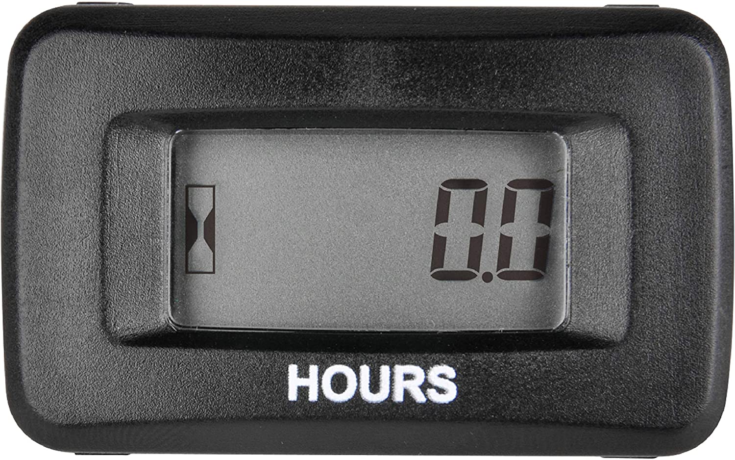 Jayron Digital LCD Induction Hour Meter, Hour Meter Gauge No Power Required,Built-in Battery, Waterproof Design, Panel Mounted,Used for Lawn Mower, Generator, Road Machinery, Motorcycle, Chainsaw ATV