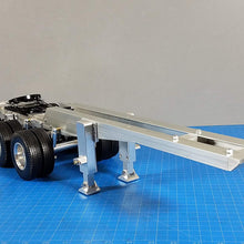 Rctruckfactory New Aluminum Tamiya 1/14 R/C Semi Truck 3 Axles Dolly Trailer 5th Wheel Coupler