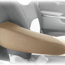 FH Group FH1052BLACK Armrest Cover Semi-Universal (Premium Faux Leather Black - One Pair Set of 2 )