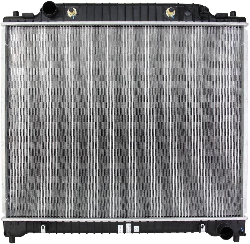 Rareelectrical NEW RADIATOR ASSEMBLY COMPATIBLE WITH FORD 97-05 E150 E250 ECONOLINE CLUB WAGON 4.2L 4.6L V6 V8 7C2Z 8005 B FO3010171 CU1994 FD37057A