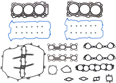 DNJ HGS646 MLS Head Gasket Set for 2003-2008 / Infiniti, Nissan / 350Z, FX35, G35, M35 / 3.5L / DOHC / V6 / 24V / 3498cc / VQ35DE