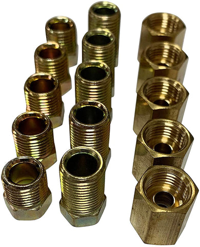 ASD Brake Line Fittings Assortment For 1/4