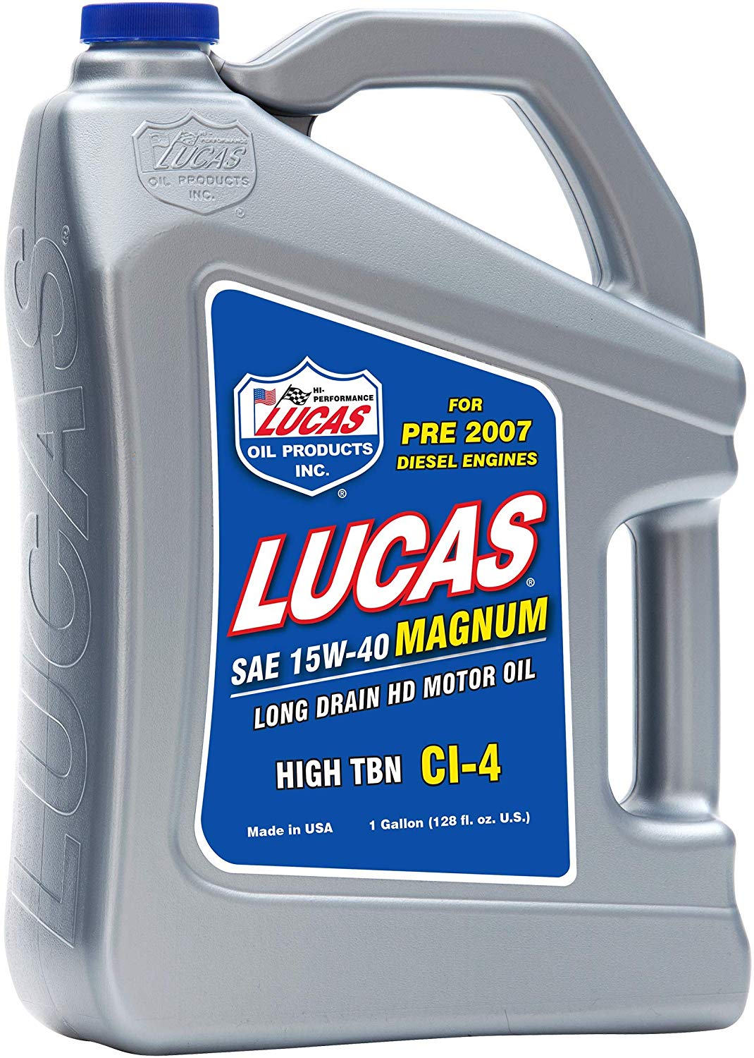 Lucas Oil 10076 15W-40 Motor Oil - 1 Gallon Jug