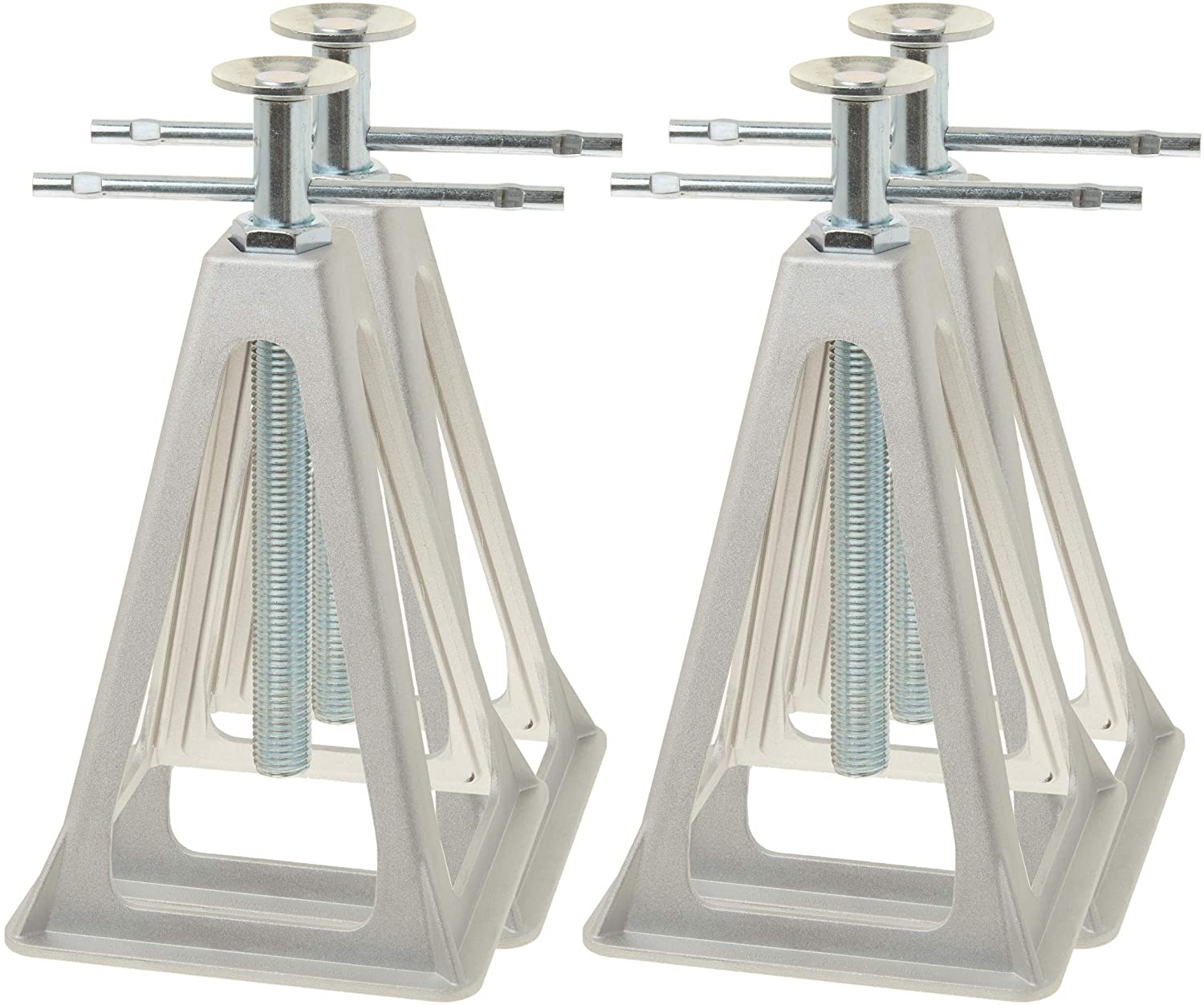Cynder 02047 Aluminum Stacker Stack Jacks, Stabilize, Level Your RV, Trailer Or Camper, Can Support Up to 6,000 lbs, Extends 17