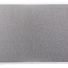 Lynol Cooling System Complete Aluminum Radiator Direct Replacement Compatible With 2006-2010 Mazda 5 Mazda5 Van L4 2.3L