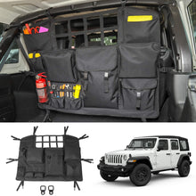 RT-TCZ for Jeep Trunk Storage Bag with Multi-Pockets Tool Kits Organizers Cargo Bag Back Seat Bag for Jeep JK JKU JL JLU Sahara Sport Rubicon