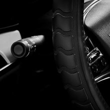 FH Group FH2006 Microfiber Embossed Leather Steering Wheel Cover (Black) – Universal Fit for Cars Trucks & SUVs