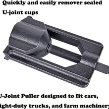 Aain A034 Heavy Duty U-Joint Puller with Bearing Cups 1.5" - 2.2" for use on Class 7-8 Intermediate Trucks, Buses, Farm Equipment.