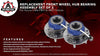 Front Wheel Hub Bearing Assembly Set of 2 - Compatible with Chevy, Buick, Cadillac, Oldsmobile & Pontiac - Impala, Monte Carlo, Century, Aztek, Grand Prix, Replaces 513121, 12429203, 88964168 - ABS