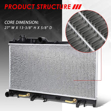 DPI 13092 OE Style Aluminum Core High Flow Radiator Replacement for 05-17 Subaru Outback/Legacy/Crosstrek AT/MT