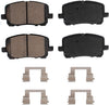 ProMax Select 57 Ceramic Brake Pad Kit (57-923) with Installation Hardware for Dodge Ram 2006-2012, Durango 2007-2009, Dakota 2006-2010 / Chrysler Aspen 2007-2009 / Mitsubishi Raider 2006-09 / FRONT