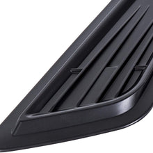 HECASA Black Decorative Bonnet Vent Air Intake Hood Scoop Covers for 2016-2020 Chevy Camaro 1LT LS RS