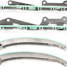 Evergreen TK6046RWOP3 Compatible With 97-02 Ford 4.6 SOHC 16V ROMEO Timing Chain Kit Oil Pump GMB Water Pump