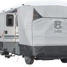 Classic Accessories Over Drive SkyShield Deluxe RV Class A Cover, Fits 24' - 28' RVs - Water Repellent RV Cover (80-369-101601-EX)