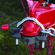 Trimax Premium Universal Die Cast Unattended Trailer Lock, Huge 9/16" Dia. Shackle UMAX50, Clam Packaging