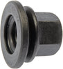 Dorman 611-296 Wheel Nut 9/16-18 Flanged Flat Face - 15/16 Hex, 1-1/8 Length for Select Dodge / Ram Models - Black Oxide, 10 Pack