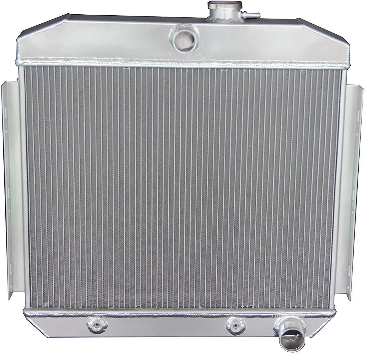 AutoRadiator 3 Row Aluminum Radiator Fit 1955 56 57 Chevrolet Bel Air Del Ray/One-Fifty/Two-Ten 3.8L L6