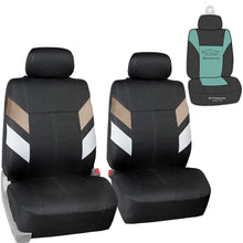 FH Group FB086102 Modern Edge Neoprene Seat Covers (Purple) Front Set with Gift - Universal Fit for Trucks, SUVs, and Vans