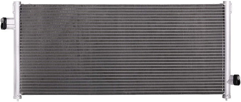 Lynol Cooling System Premium Complete Aluminum AC Condenser Replacement Compatible With 1997-1999 Subaru Legacy H4 2.2L 2.5L SU3030108