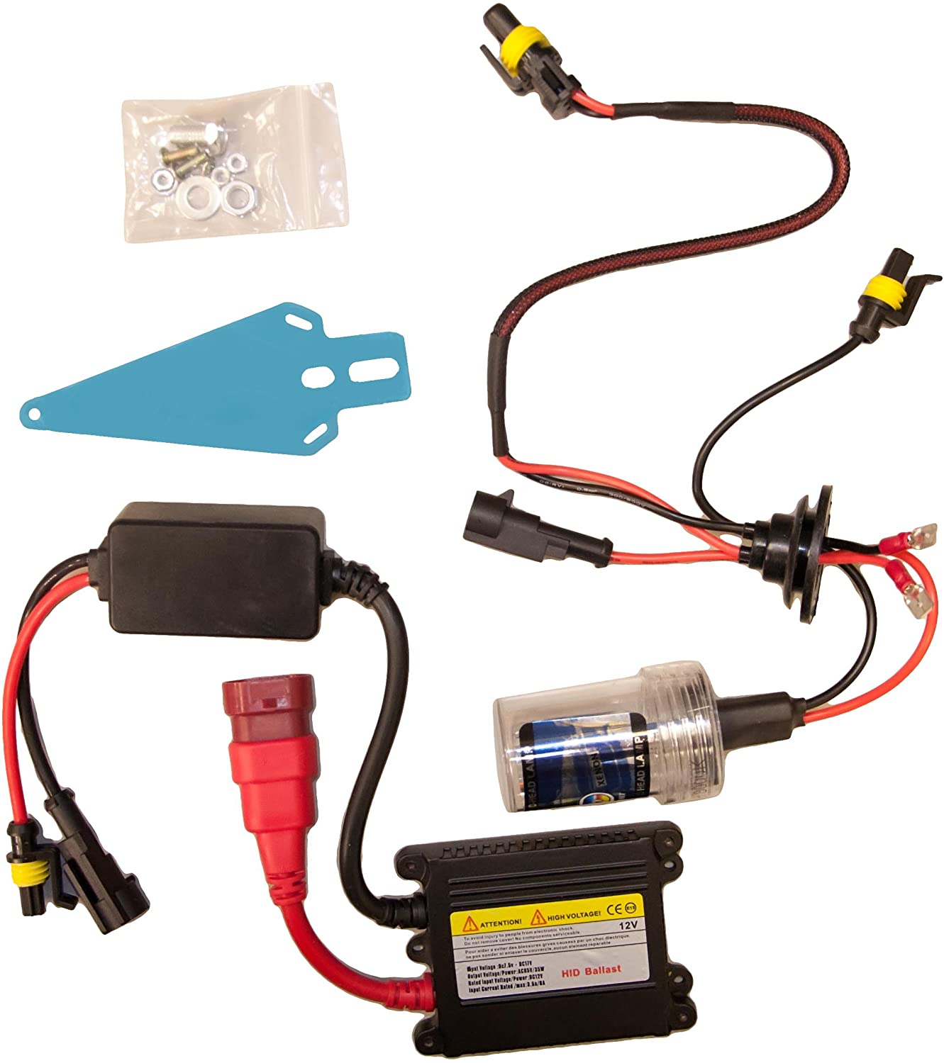 Yana Shiki HIDH11-6K White 6000K 35W H11 Motorcycle HID Kit