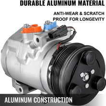 Mophorn CO 10905C (7C3Z19703AA) Universal Air Conditioner AC Compressor for 07-14 Expedition/F-150/ Navigator A/C Compressor 67192 68192