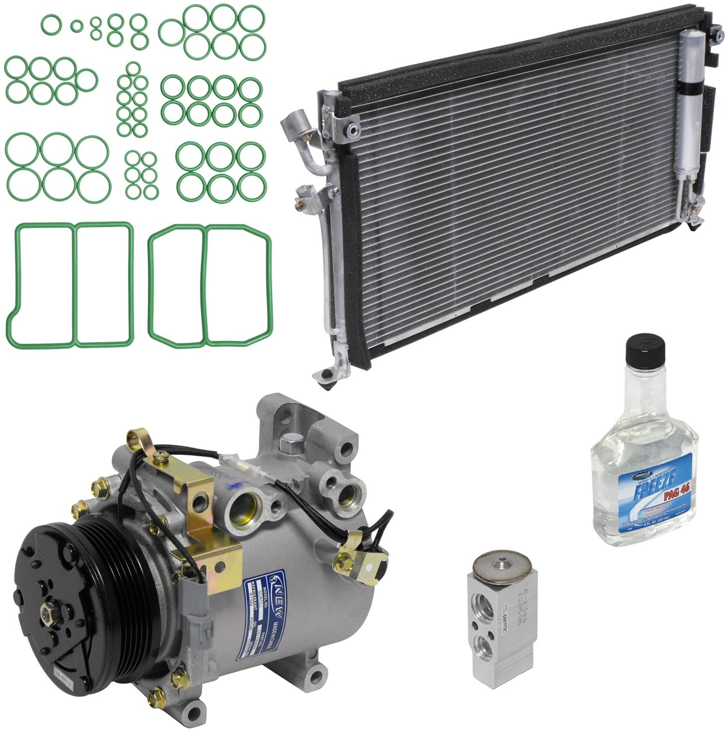 Universal Air Conditioner KT 1023A A/C Compressor/Component Kit