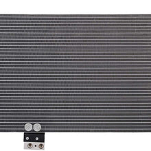 Lynol Cooling System Premium Complete Aluminum AC Condenser Replacement Compatible With Benz C Class 01-05 C230 C240 C320 C32 AMG 04-06 CLK320 CLK500 CLK55 05-11 SLK55 2.3L 2.6L 3.2L 3.5L 5.0L 5.5L