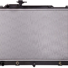 Lynol Cooling System Complete Aluminum Radiator Direct Replacement Compatible With 2007-2012 Mazda CX7 CX-7 L4 2.3L 2.5L