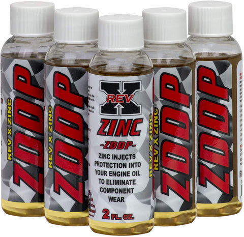 REV X ZDDP Oil Additive - Zinc for Flat Tappet Cams & Engine Break in (5)