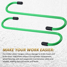 Frienda 3 Pieces Brake Caliper Hangers Brake Caliper Hook with Rubber Tips for Automotive Tool Use in Brake, Bearing, Axle and Suspension