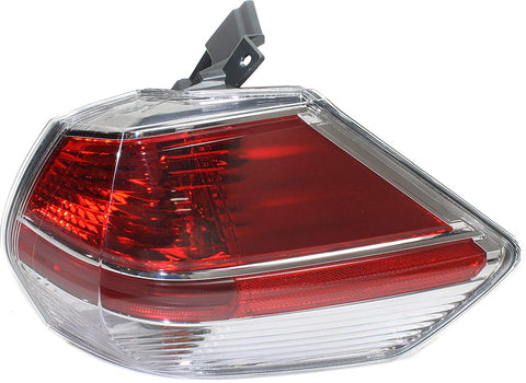 Tail Light Assembly Compatible with 2014-202016 Nissan Rogue Outer (15-2016 Japan/Korea)/USA Built Passenger Side