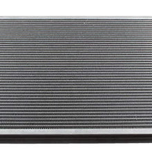 MYSMOT CU2370 Radiator Replacement Assembly Compatible with 2002-2014 Chevrolet Avalanche Silverado Suburban Tahoe/Cadillac Escalade/Hummer H2/GMC Sierra Yukon 4.3L 4.8L 5.3L 6.0L 6.2L V8, 15124631