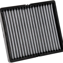 K&N Premium Cabin Air Filter: High Performance, Washable, Helps Protect against Viruses and Germs: Designed For Select 2000-2014 Toyota/Subaru/Mitsubishi/Lexus Vehicle Models, VF2002