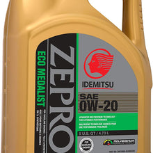 ZEPRO 30010095-95300C020 Eco Medalist Advanced Moly 0W-20 Engine Oil (5 Quart), 160. Fluid_Ounces