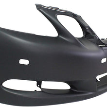 Front Bumper Cover for LEXUS GS350 2008-2011 Primed with HLW Holes with Park Assist Sensor Holes