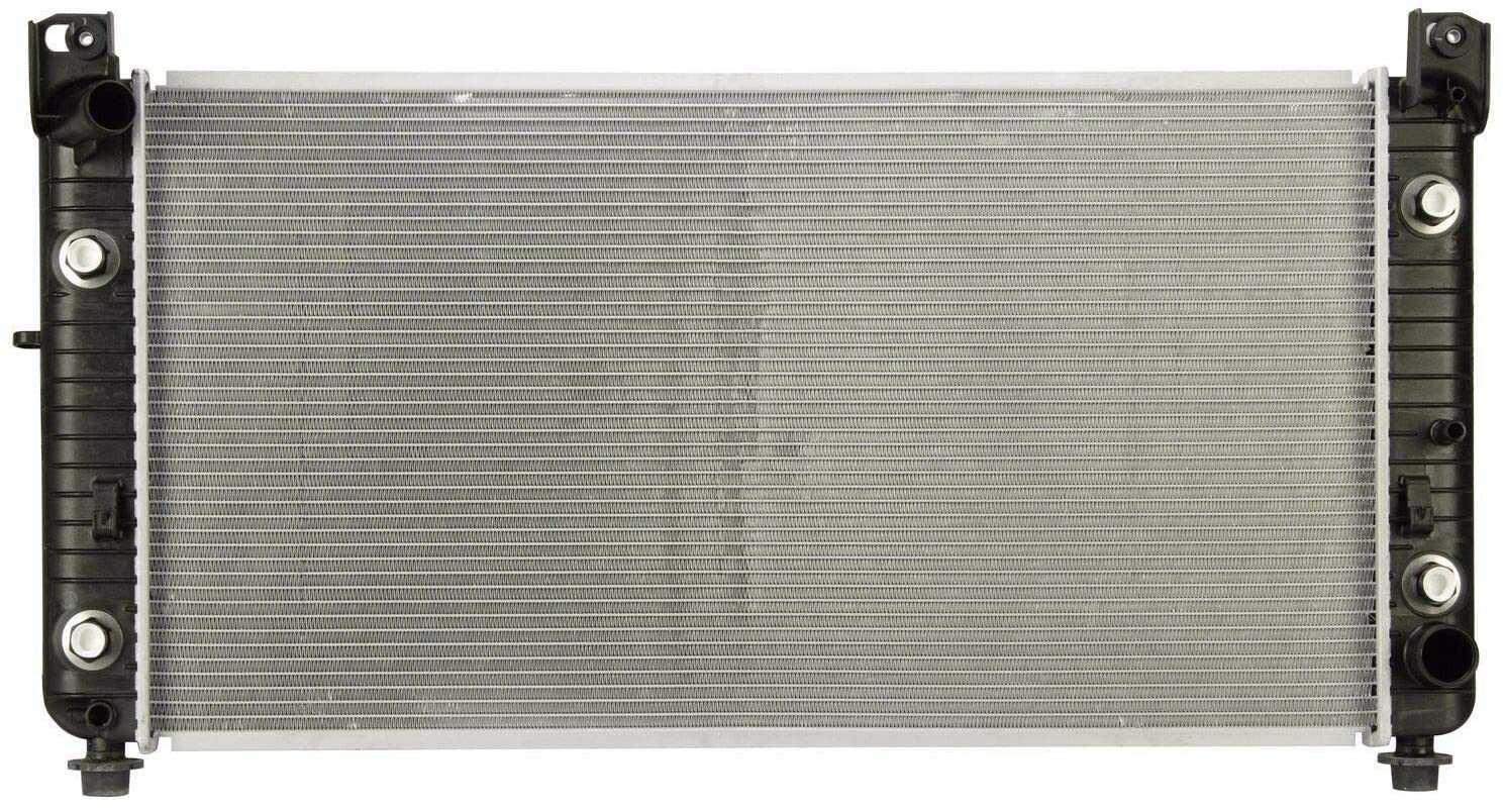 Klimoto Radiator With 1 1/4 Inch Thick Core | fits Chevrolet Silverado 2500 HD 3500 GMC Sierra 2500-3500 8.1L V8 | Replaces 15091841 15177266 15058684 62381413 52401619 15193104