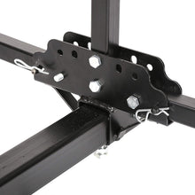 Universal 4 Bicycle Platform Bike Rider Carrier Mount Rack Fit 2" Hitch Receiver for Sport Truck SUV - 200 Lbs. Capacity, Easy Foldable, Sturdy & Rust Proof