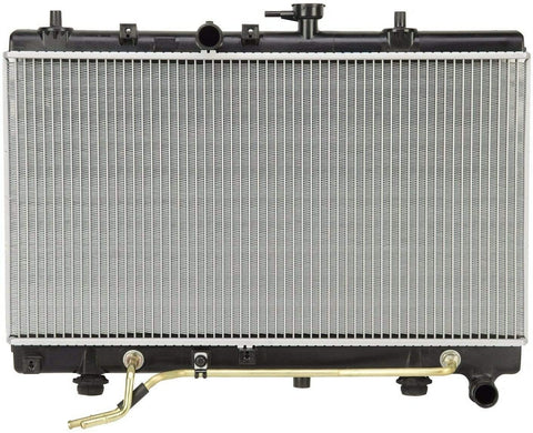 Klimoto Radiator with 1 Inch Thick Core | fits Kia Rio 2003-2005 1.6L L4 | Replaces 40876426788 25310FD000 25310FD010 KI3010117