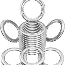 15pcs Oil Drain Plug Crush Rubber Washer Gasket Black Seal – 12mm Replacement for Buick/Cadillac/Chevrolet/GMC/Hummer/Oldsmobile/Pontiac/Saturn - OEM 12616850 Fits for GM 1975-2021 by AUTOMAJOR